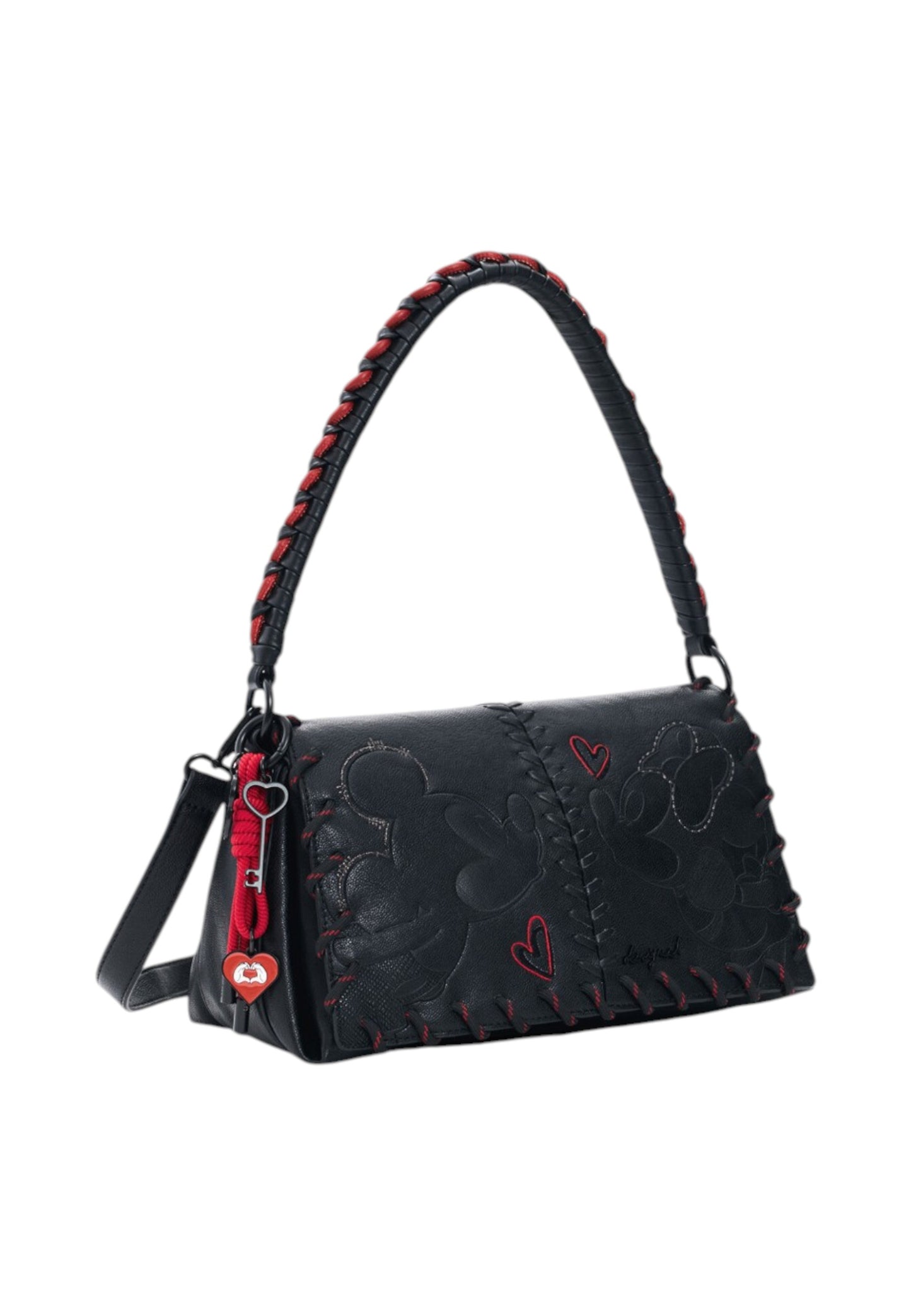 Borsa A Spalla Donna Desigual  Bag All Mickey Naron Medium Flap 26SAXP85