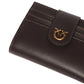 Portafoglio Con Portacarte Donna Pinko Pelle di vitello, formato compatto, organizzazione interna, misure 12 x 2 x 9 cm Multi Purpose Wallet 103610A0F1