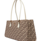 Borsa A Spalla Donna Tommy Hilfiger Satchel Jacquard Th Grace AW0AW18754