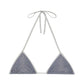 Bikini Pezzo Sopra Donna Mc2 Saint Barth Triangolo Leah String - Lurex