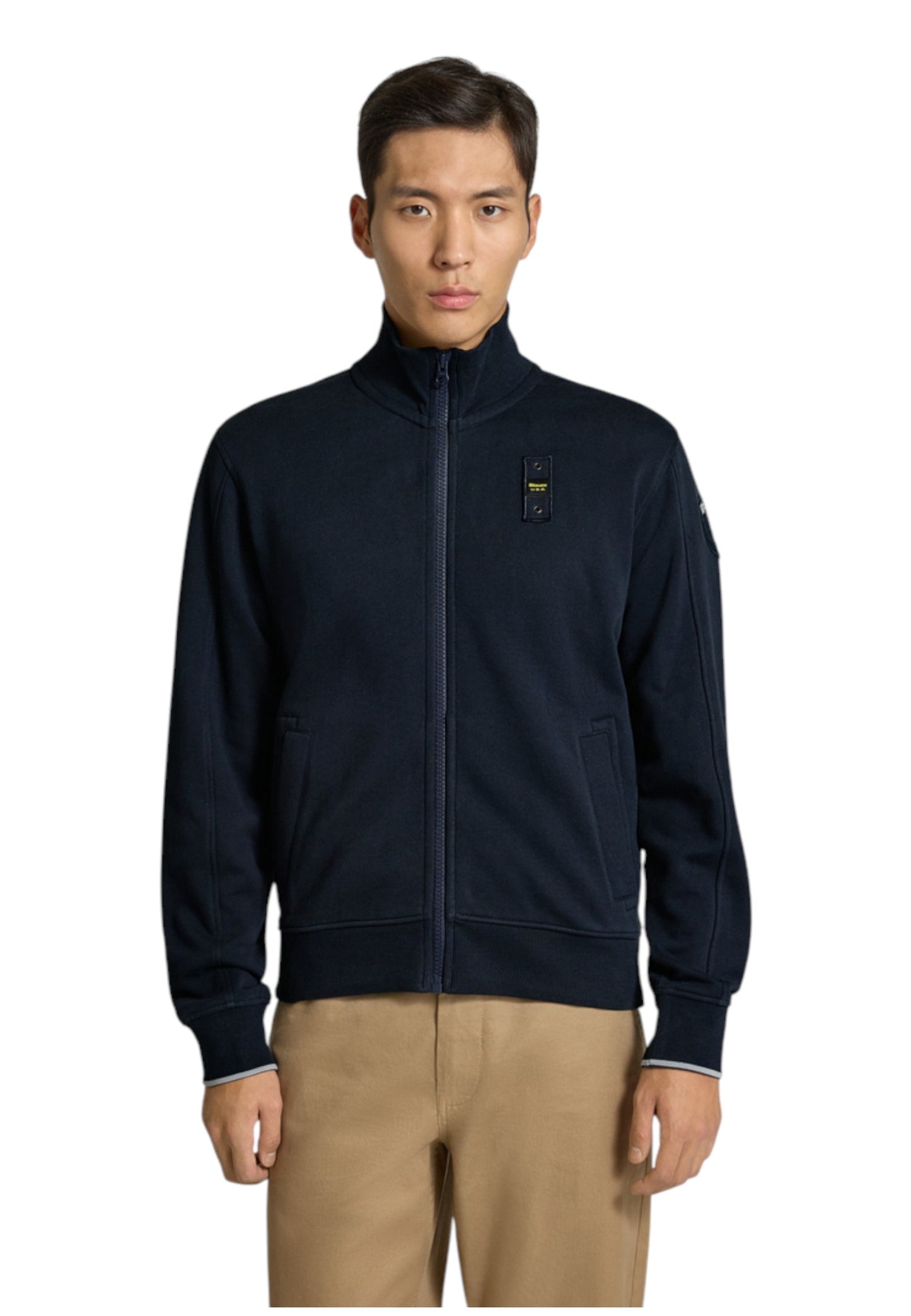 Felpa A Girocollo Uomo Blauer  City 25WBLUF01183