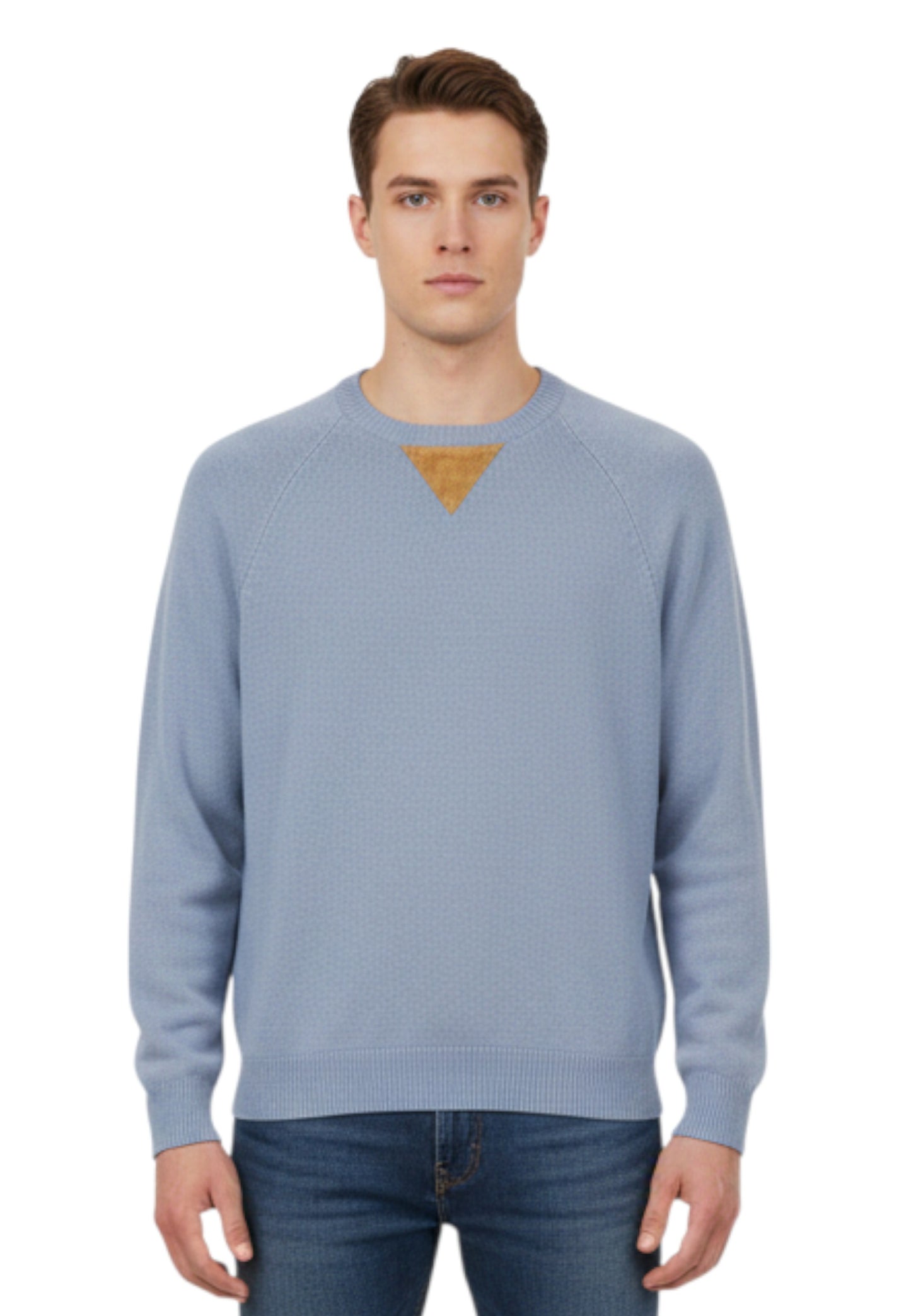 Maglione A Girocollo Uomo Alviero Martini Con Patch  25IU13501UI73