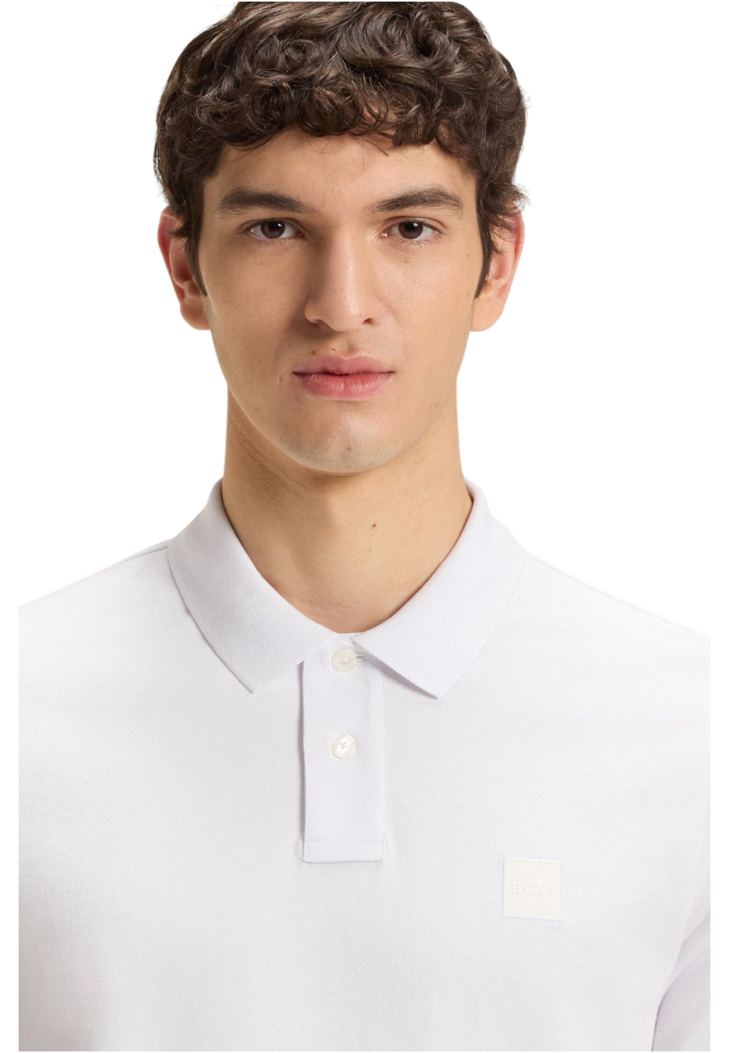 Polo Manica Corta Uomo Boss Con Toppa Con Logo Passenger 50507803