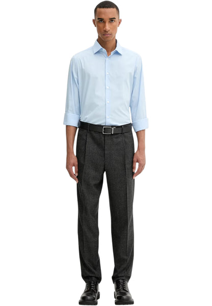 Camicia Manica lunga Uomo Calvin klein  Regular Essential Poplin Stretch LV019EU001