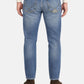 Jeans Carrot Fit Uomo Roy Roger's Denim di cotone elasticizzato, lavaggio Alabama, linea Re-Search Dapper Re-Search RSC002D6123257