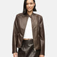 Giacca In Pelle Sintetica Donna Guess  Claudine Biker W6RL52WL850