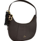 Borsa A Spalla Donna Braccialini Hobo, Singolo, Chiusura con zip, Una tasca interna portacellulare, Charm removibile con margherita e fiocco a pois, Dimensioni: 46 x 9 x 39 Cm Beth B19226YY