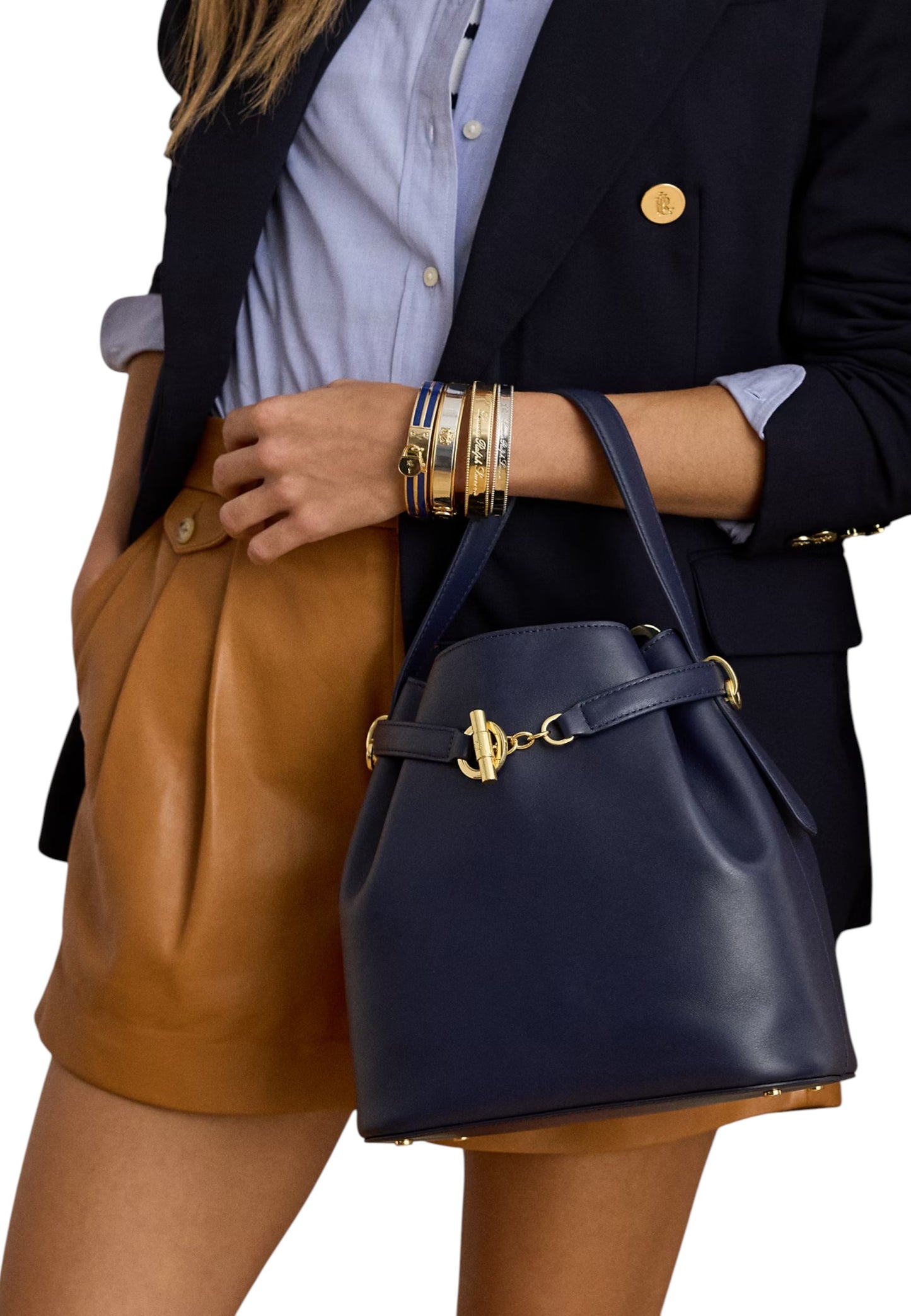 Borsa A Tracolla Donna Lauren Ralph Lauren  Blke Md 431982787