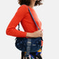 Borsa A Spalla Donna Desigual  Bag Curio Denim Margot 26SAXD15