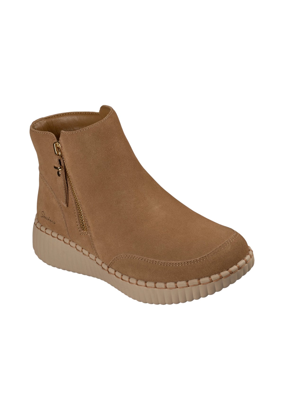 Stivaletti  Donna Skechers Relaxed Fit, Air-Cooled Memory Foam, Scotchgard, Zip laterale Wilshire Blvd - Weekend Crush 169086