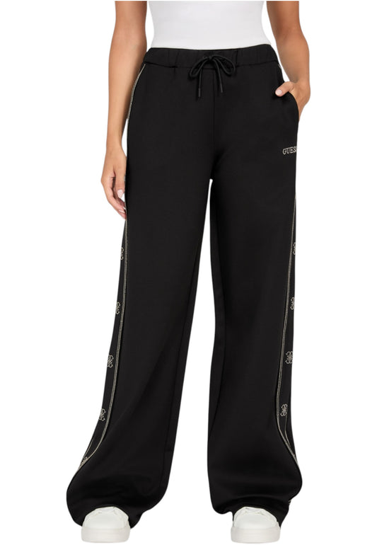 Pantaloni Tuta Donna Guess Wide Leg Octavia V5BB12KCX22