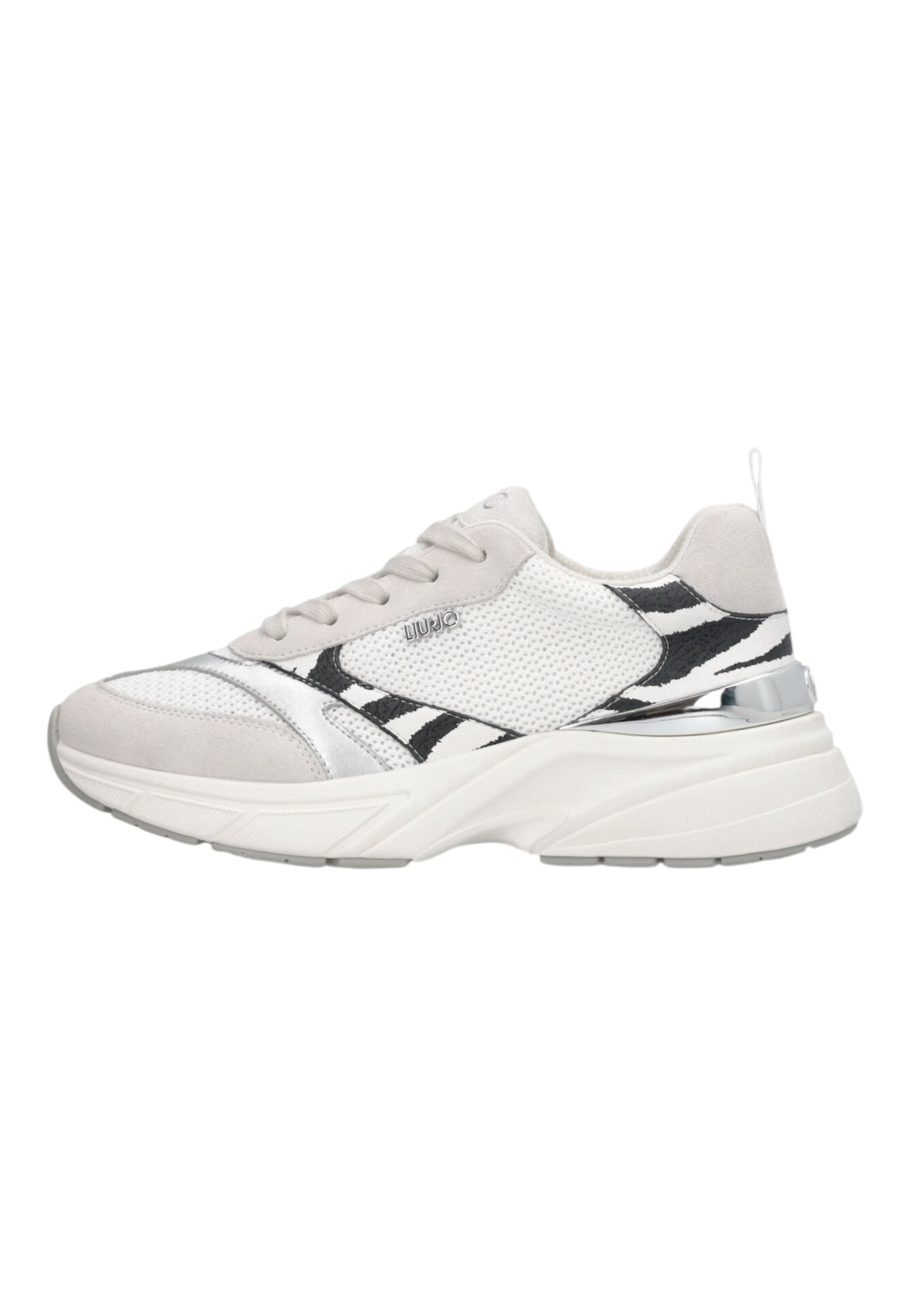 Sneakers Basse Donna Liu Jo In Stampato Leather/Mesh Lj01 09 BA6049PX884