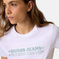 T-Shirt Manica Corta Donna Guess Crop Gj Print Star W6GIC5K8HM0