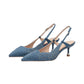 Decollete  Donna Liu Jo In Raso/Strass Glac� My Deva 14 SXX015TX001