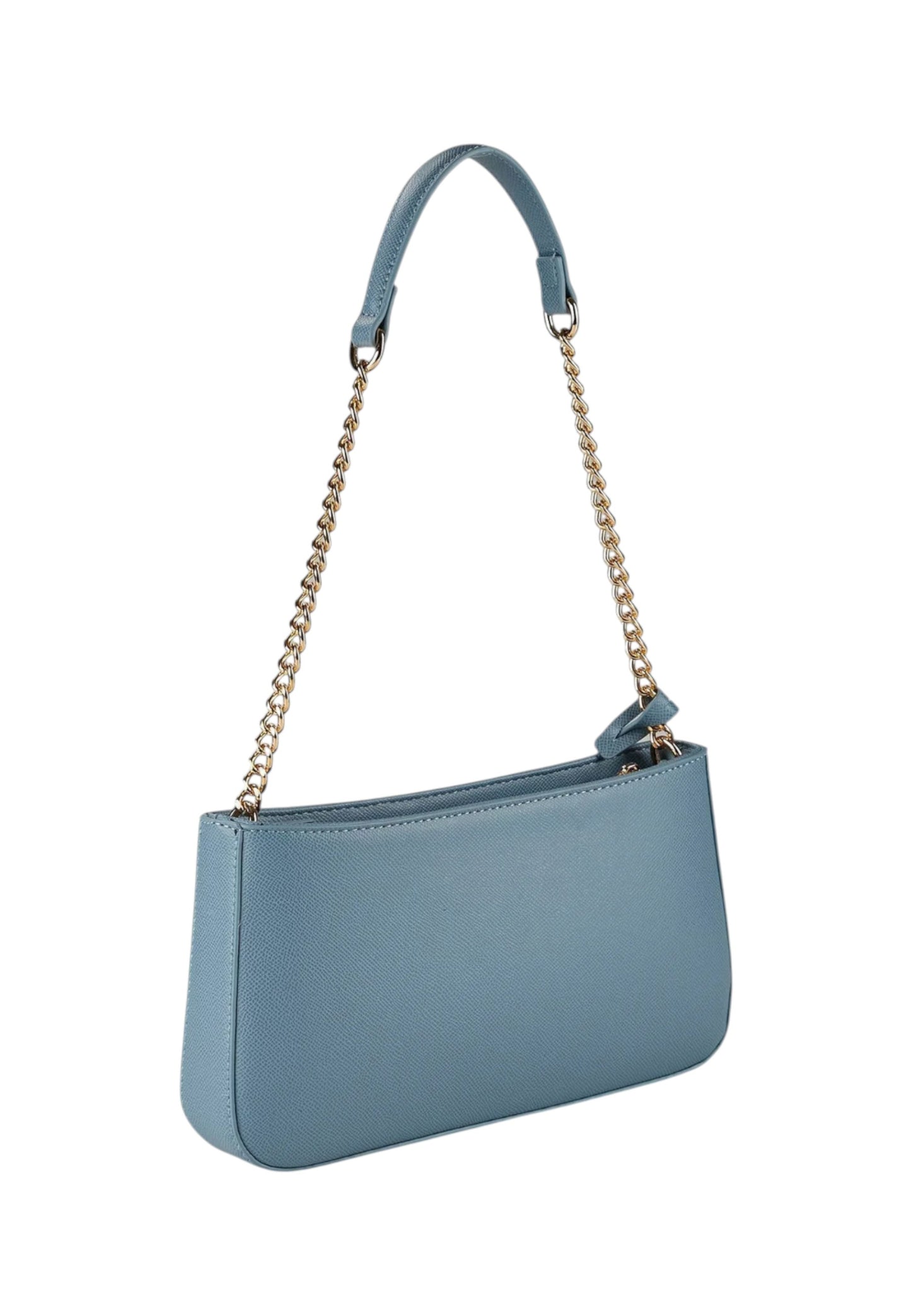 Borsa A Spalla Donna U.S. Polo Assn. Small Hobo Con Chain Poliuretano Sky Jones BEUJE8663WVP