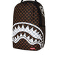 Zaino  Unisex Sprayground  Brown And Cream Drip Check Shark 910B8552NSZ