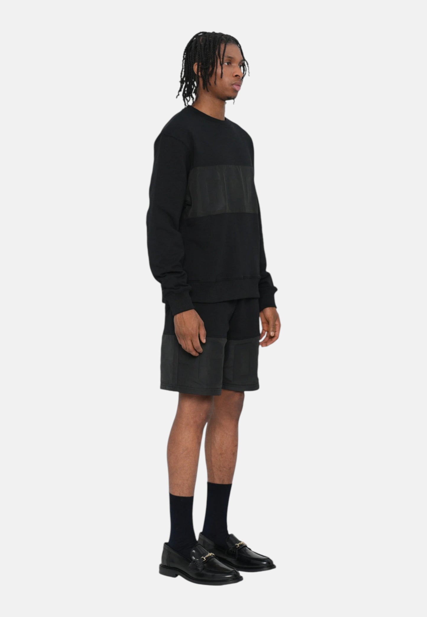 Felpa Con Zip Uomo Gcds  Band Logo Tonal Z0MLQE144F004