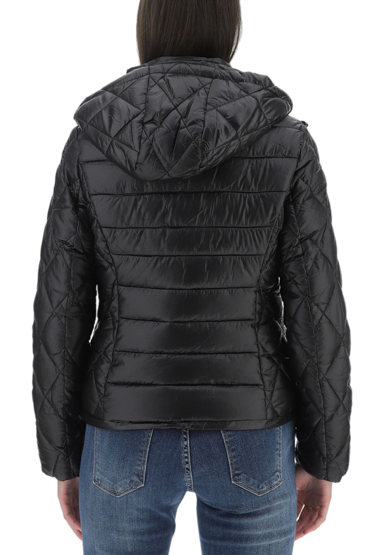 Piumino Corto Donna Gaudi Con Cappuccio  321BD35007