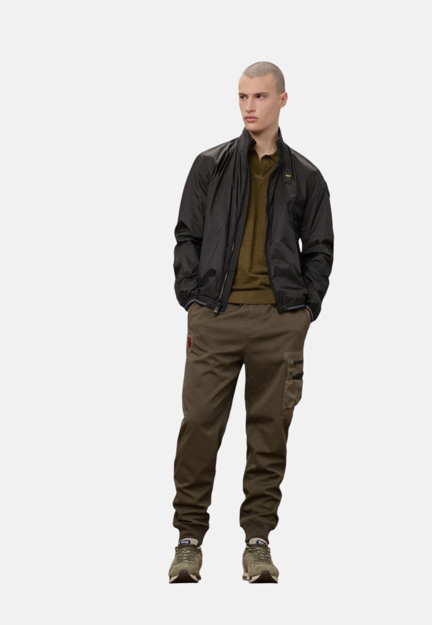 Giacca Leggera Uomo Blauer  Kerwin 26SBLUC01106
