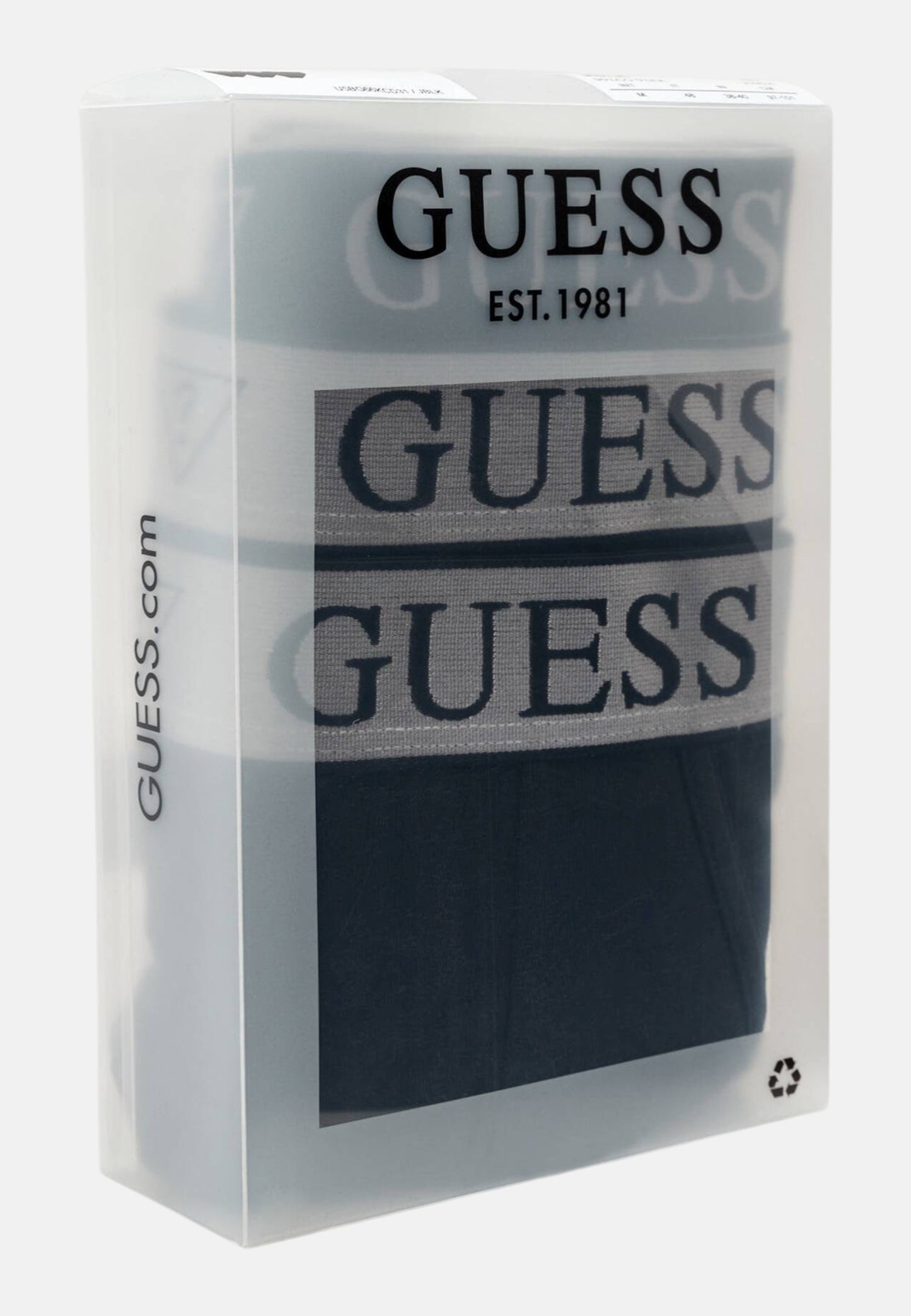Slip Set Uomo Guess 3 Pack  U5BG66KCD31