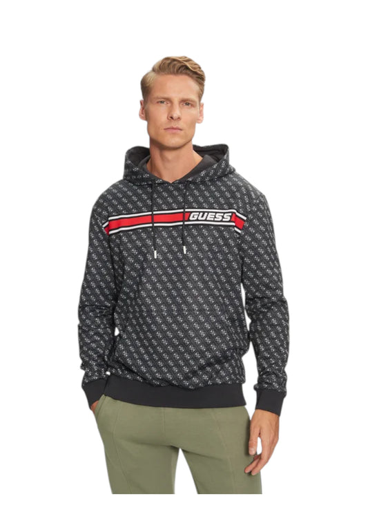 Felpa Con Cappuccio Uomo Guess  New Korbin