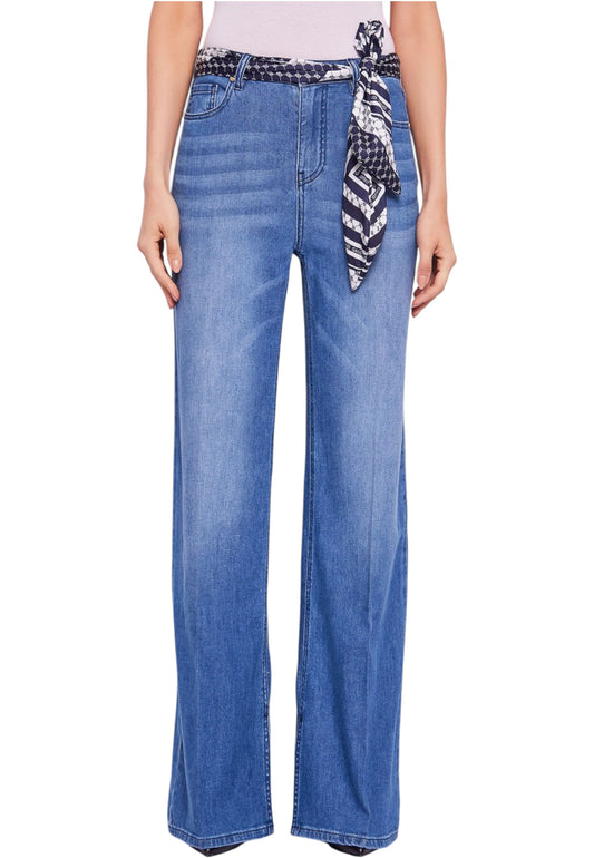 Jeans Wide Leg Donna Gaudi