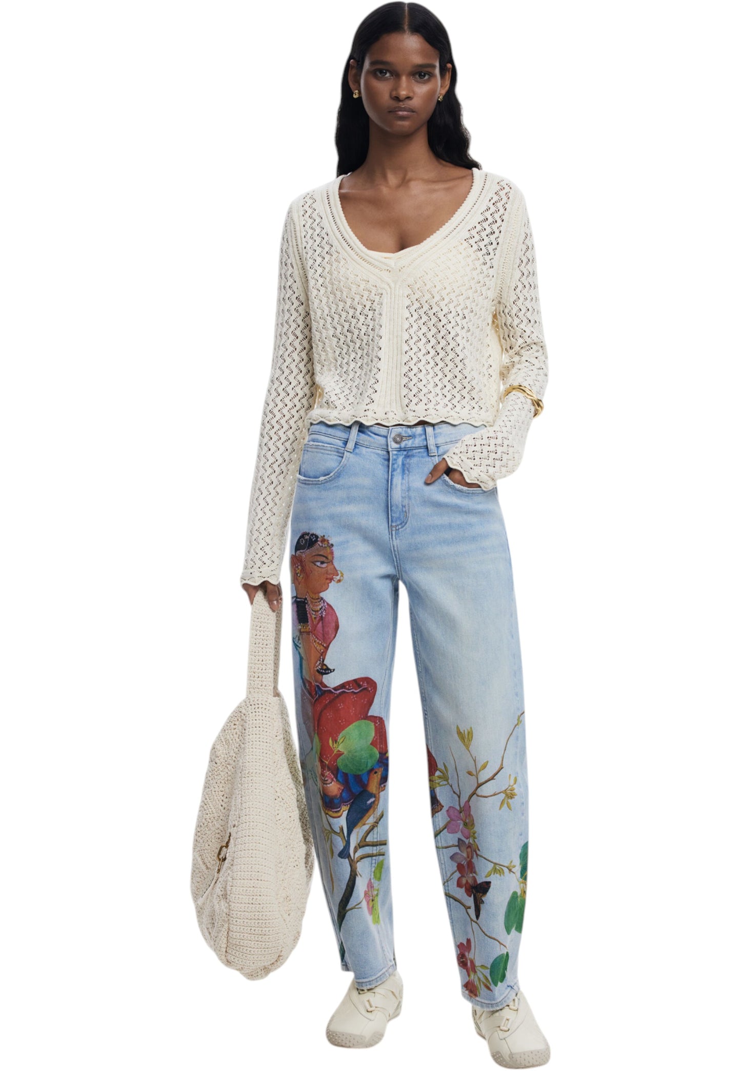 Jeans  Donna Desigual  Denim_Varo