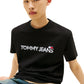T-Shirt Manica Corta Uomo Tommy Jeans  Tjm Regular Badge Play DM0DM21585