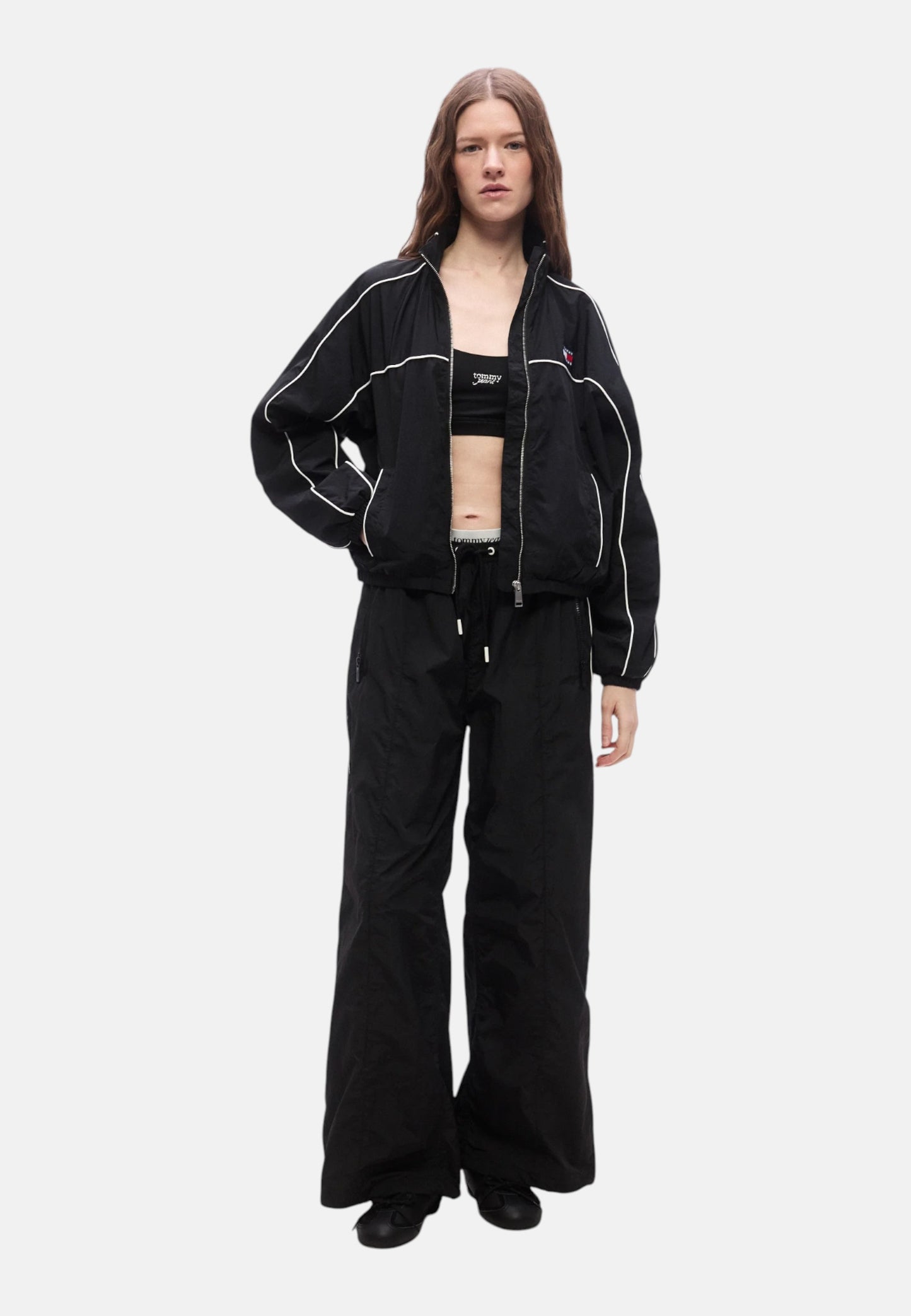 Pantaloni Tuta Donna Tommy Jeans  Tjw Waistband Trac DW0DW22289