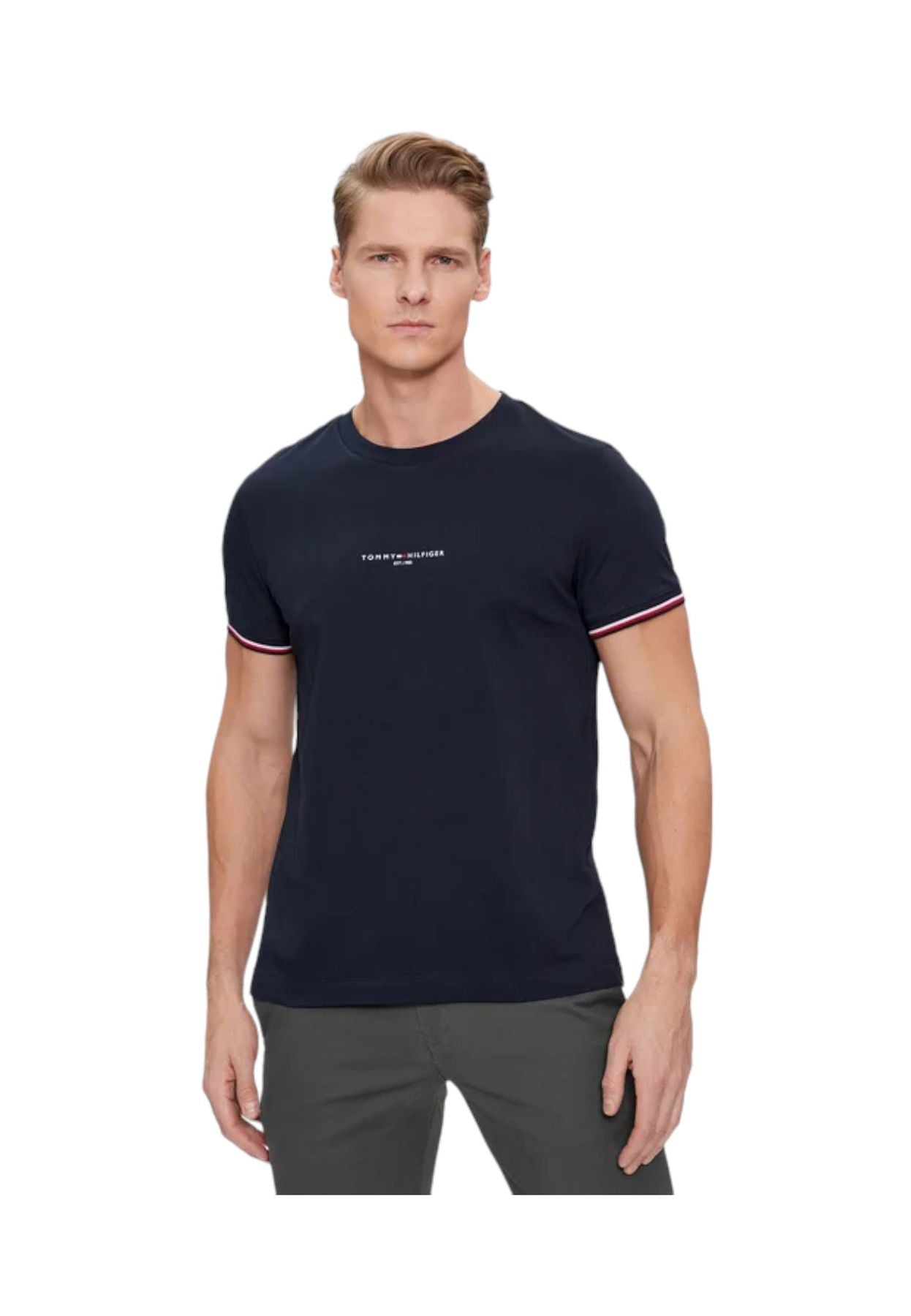 T-Shirt Manica Corta Uomo Tommy Hilfiger   MW0MW32584