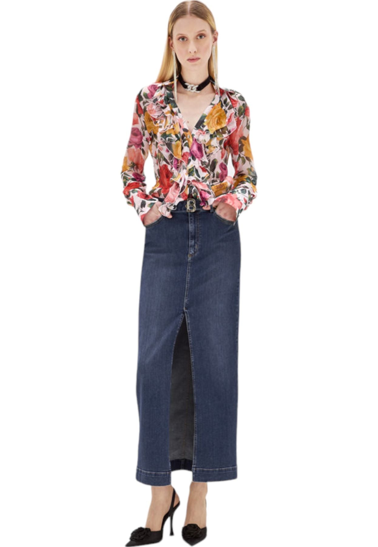 Blusa Manica lunga Donna Blugirl   RA4174T3079