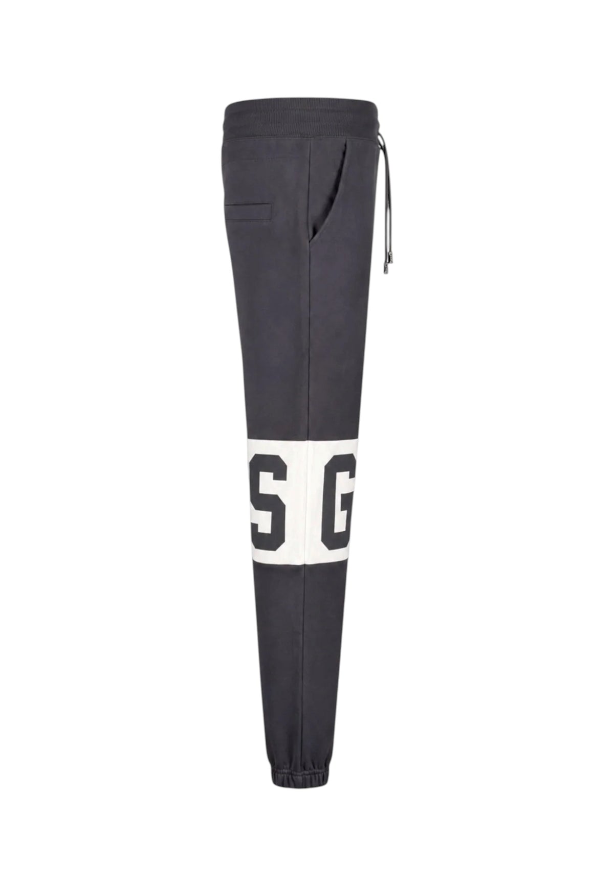 Pantaloni Tuta Uomo Gcds Puro cotone, fasce logo lungo le gambe, vita elasticizzata, coulisse regolabile, tasche laterali, fondo elasticizzato Band Logo Sweatpants Z0MLQI209F004