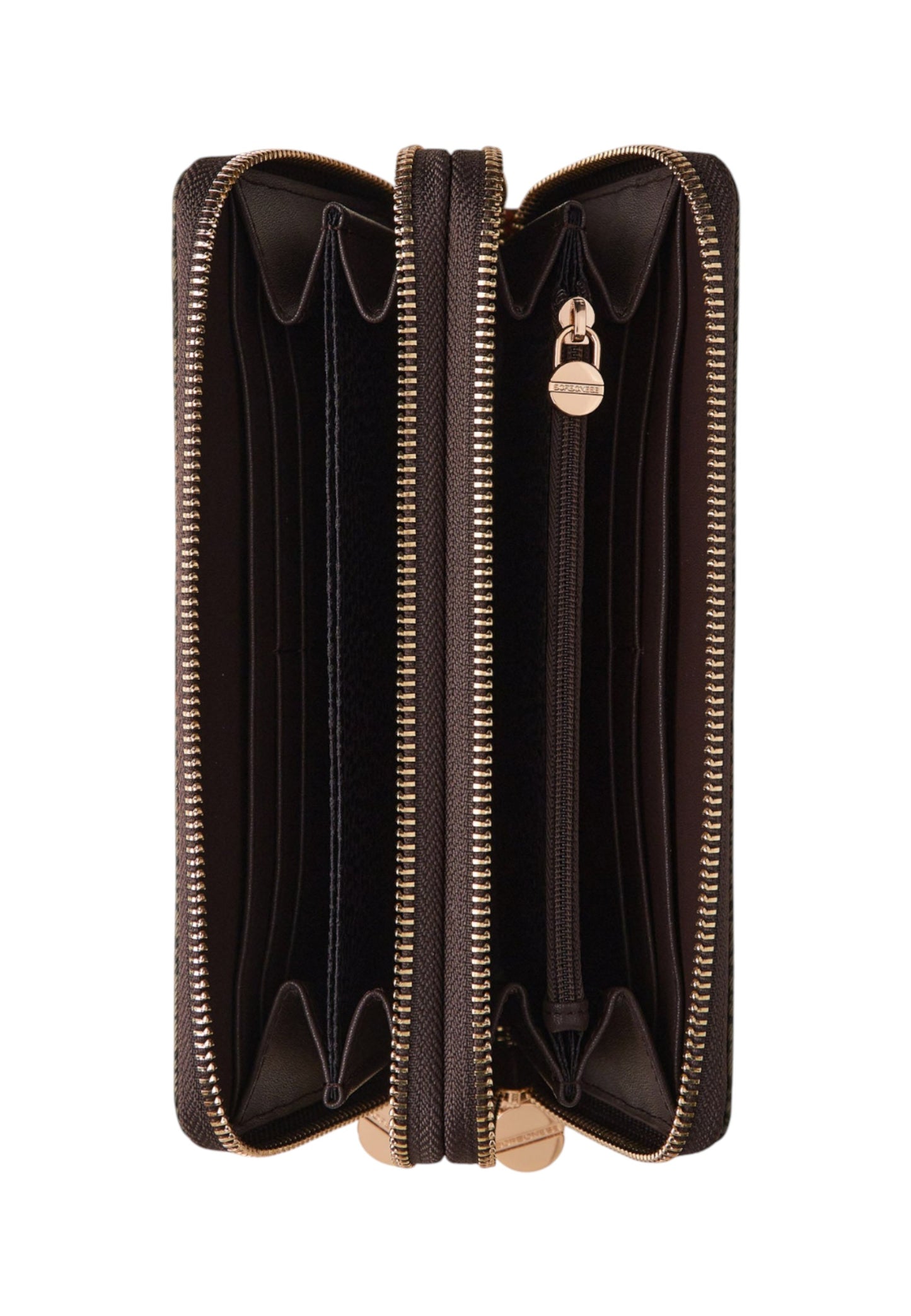 Portafoglio Con Zip Donna Borbonese Doppia Large Classica 930160I15