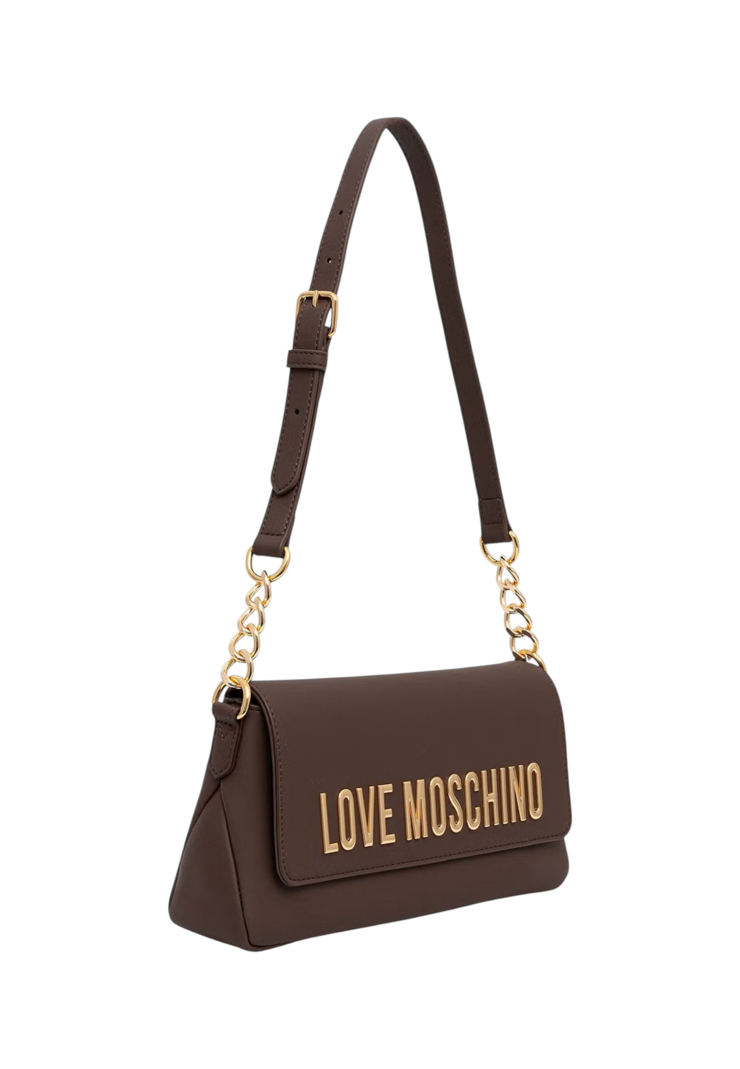Borsa A Tracolla Donna Love Moschino Rettangolare Con Logo Frontale  JC4109PP1PKD0