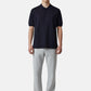 Polo Manica Corta Uomo Liu Jo In Maglia Cotone E Seta  QXX066MA19R