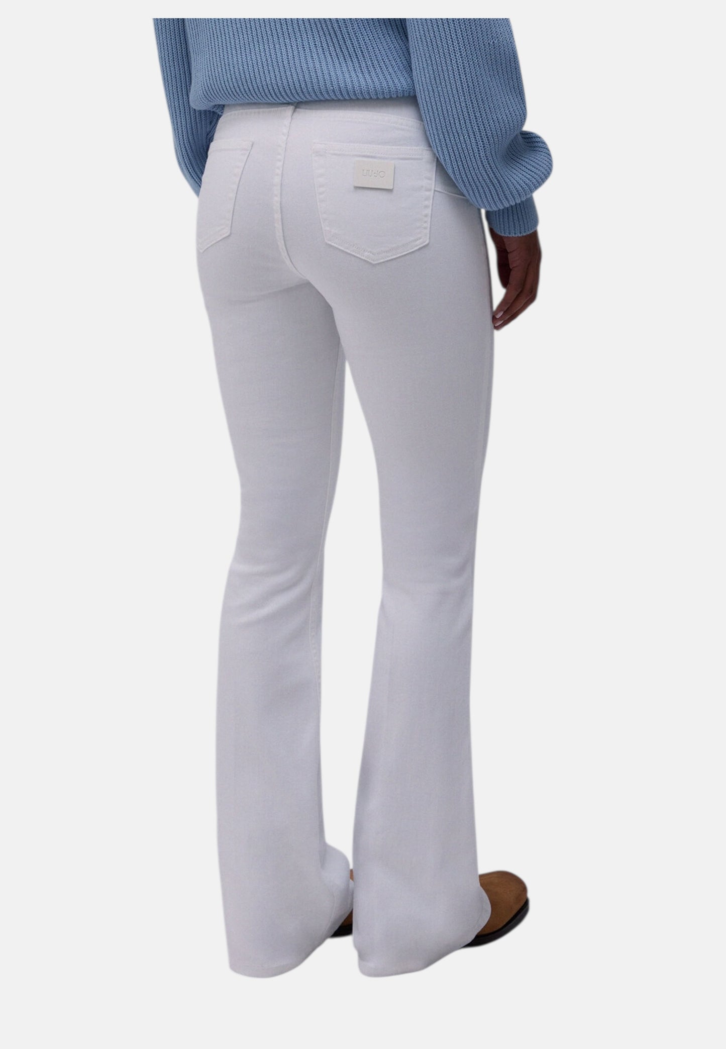 Pantaloni Bootcut Fit Donna Liu Jo Vita Alta Beat Pockets WA6254T443A
