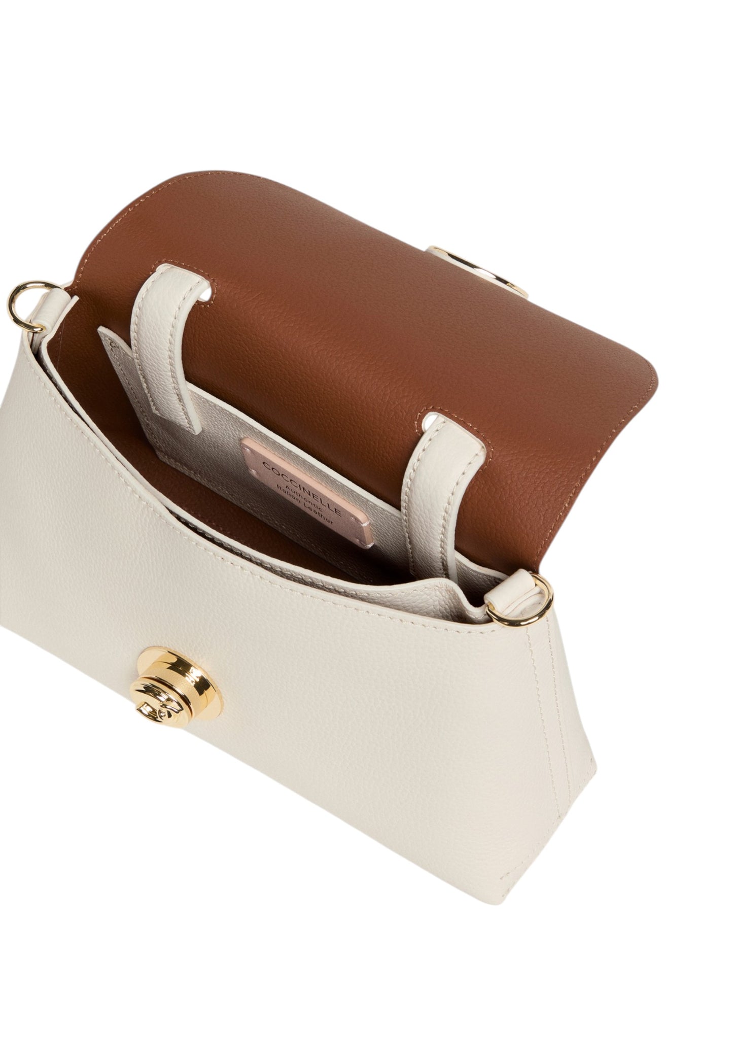 Borsa A Mano Donna Coccinelle In Pelle Martellata Doppia Coccinelle Nikla Small E1TOA180201