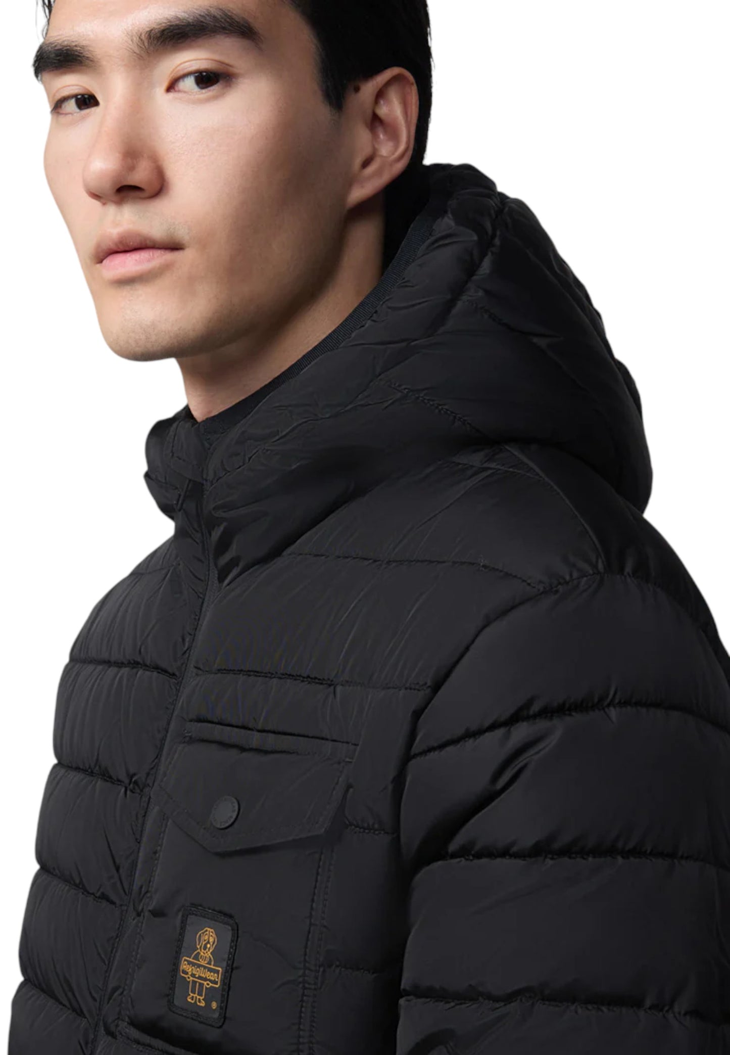 Piumino Corto Uomo Refrigiwear Con Cappuccio Josh Jacket 25AIG23308NY0185