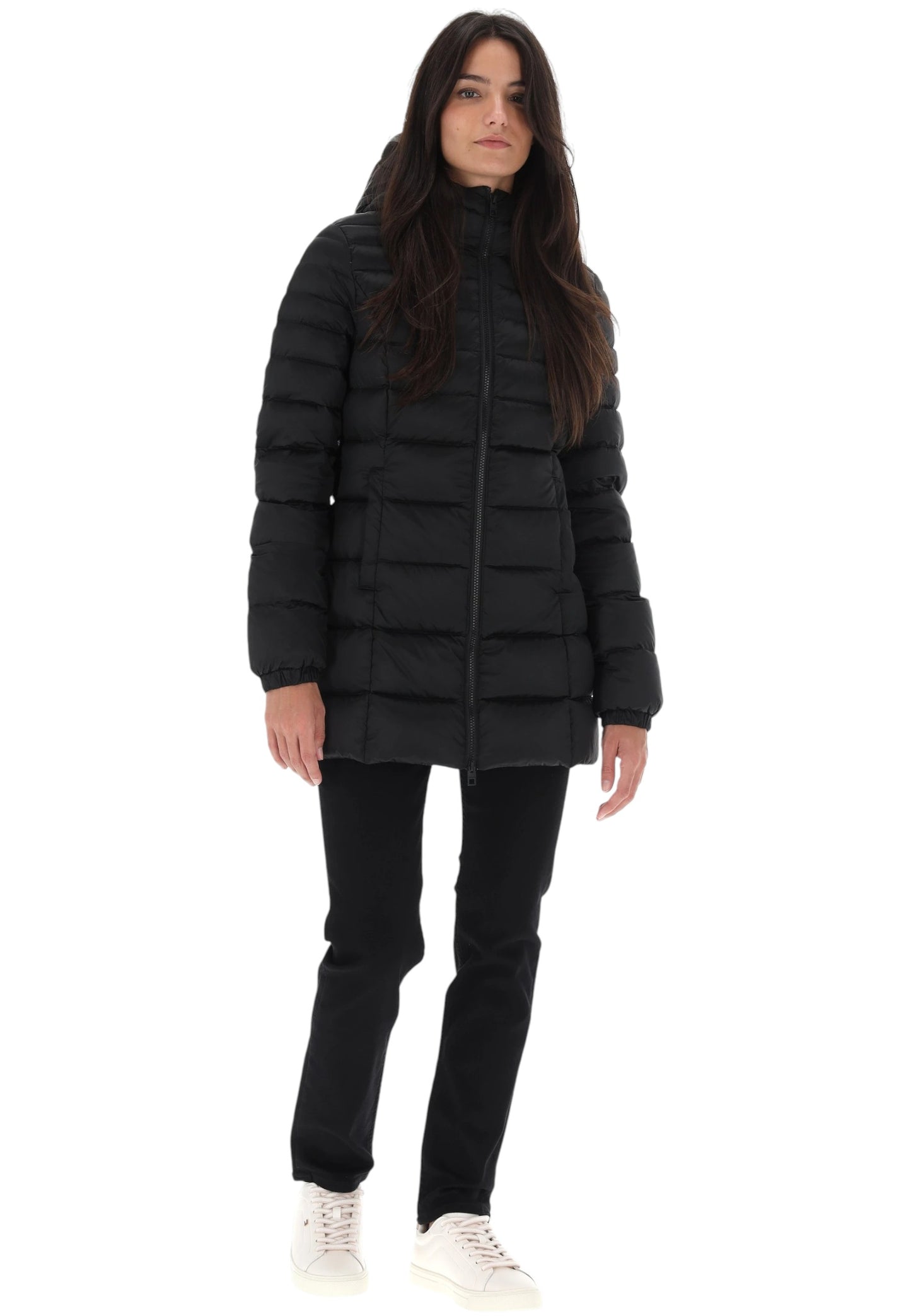 Piumino Lungo Donna Refrigiwear Con Cappuccio Long Mead Jacket 25AIW98108RA0035