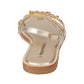 Sandali Bassi Donna Valleverde Con Strass  14120