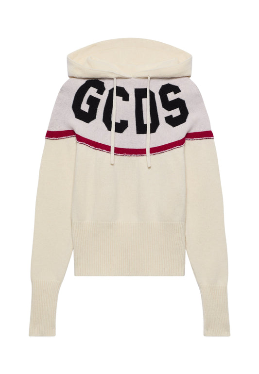 Maglione A Girocollo Donna Gcds  Logo Knit B2CW1918KI9