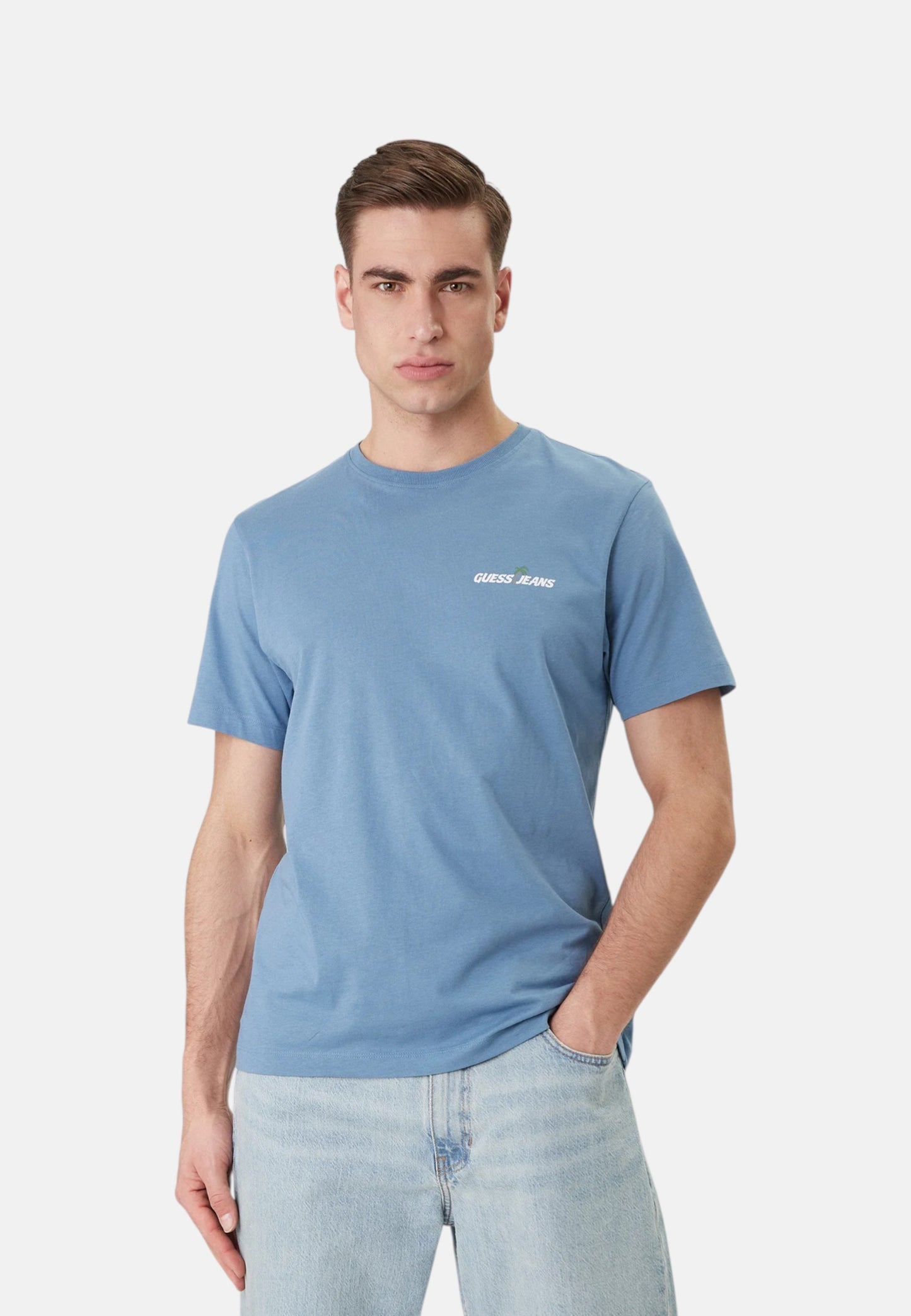 T-Shirt Manica Corta Uomo Guess  Gj West Coast Hotel M6GIC0K8HM0