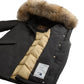 Parka Invernale Donna Woolrich Regular Fit, Imbottito In Piuma, Tessuto Idrorepellente, Resistente Al Vento, Cappuccio Con Bordo Removibile, Chiusura Con Zip E Bottoni, Tasche Con Patta, Polsini A Coste Arctic Raccoon CFWWOU0538FBUT0001
