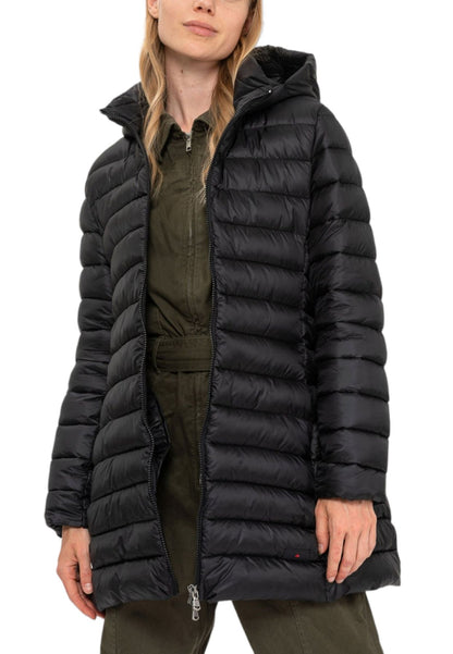 Piumino Lungo Donna Canadian Con Cappuccio Teslin Recycled CN.G220204WRE