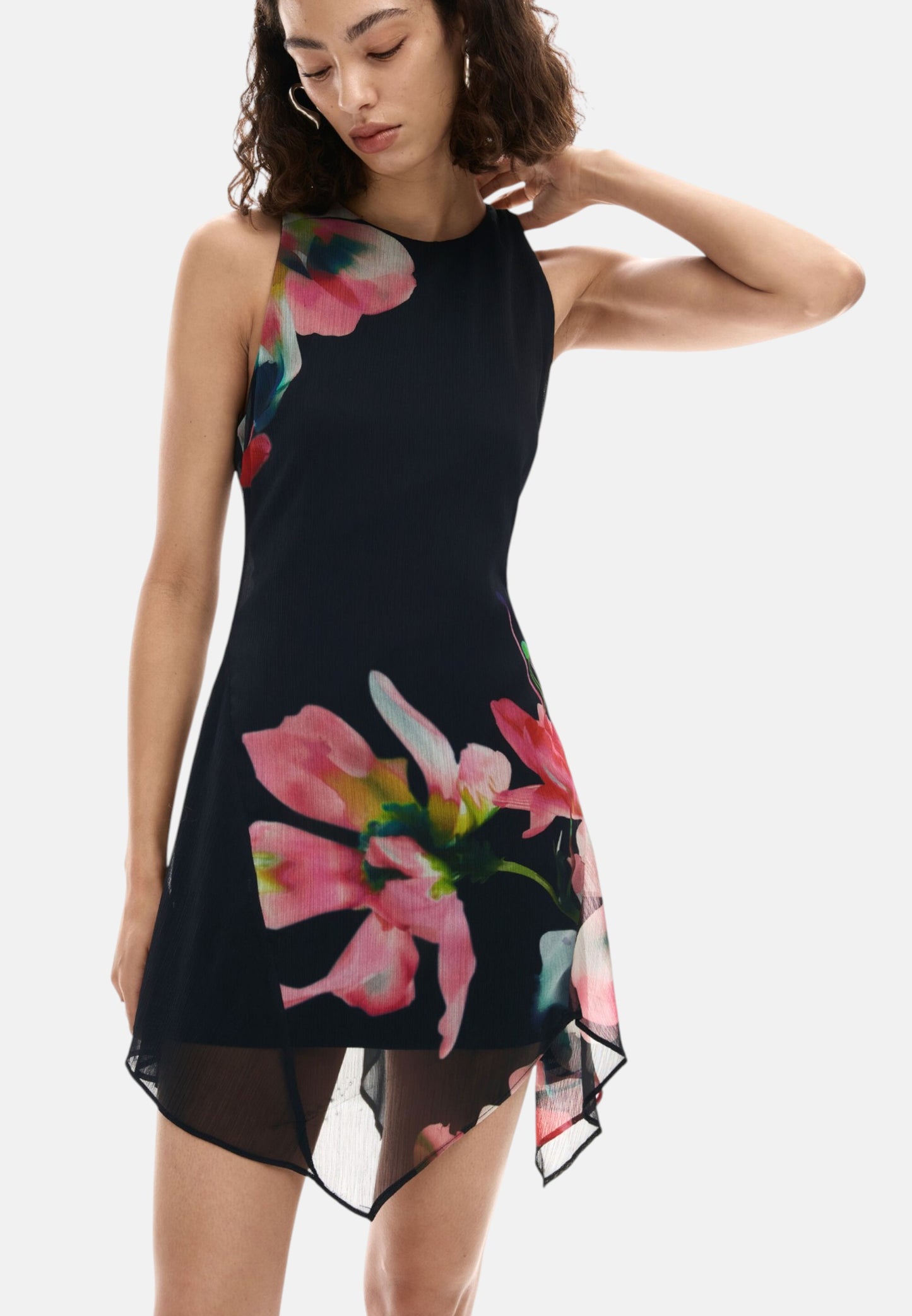 Vestiti  Donna Desigual  Vest Nala Asimetrico 26SWVW46