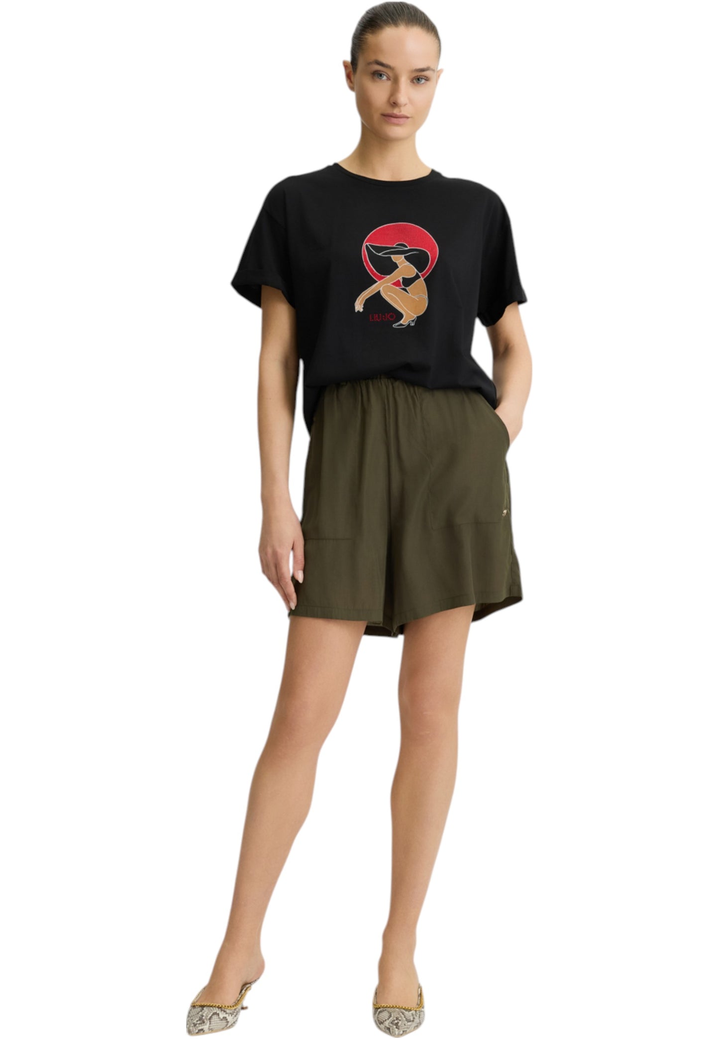 T-Shirt Manica Corta Donna Liu Jo  Sun Woman