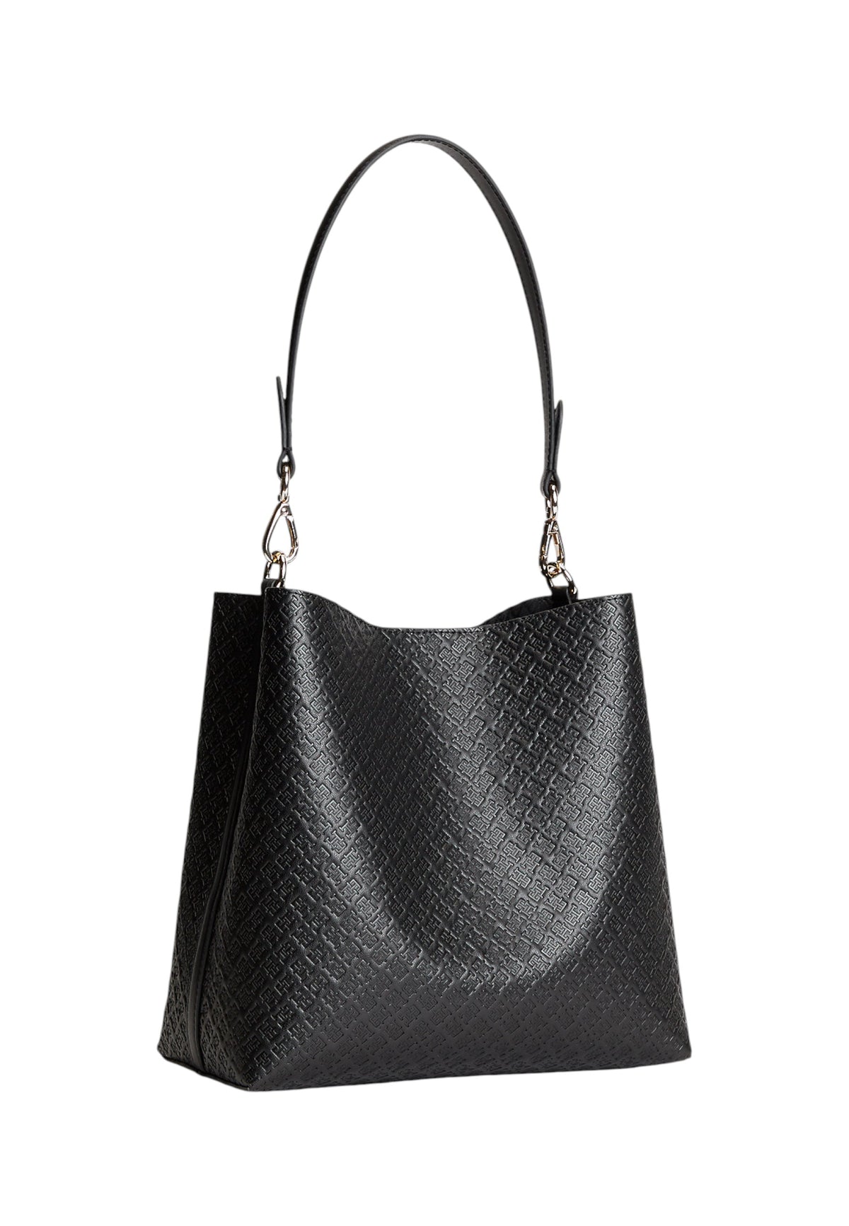 Borsa A Spalla Donna Tommy Hilfiger Shoulder Bag Mono Th Icon AW0AW19000