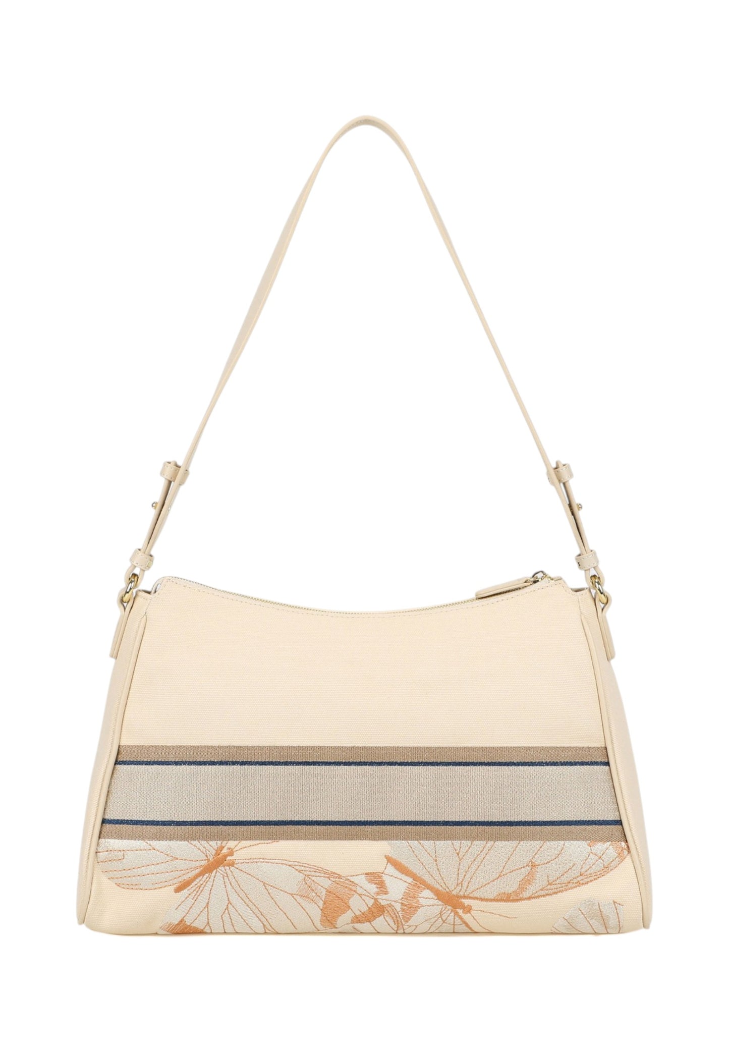 Borsa A Spalla Donna Braccialini In Tessuto Con Ricami Esclusivi Jacquard B19062TY