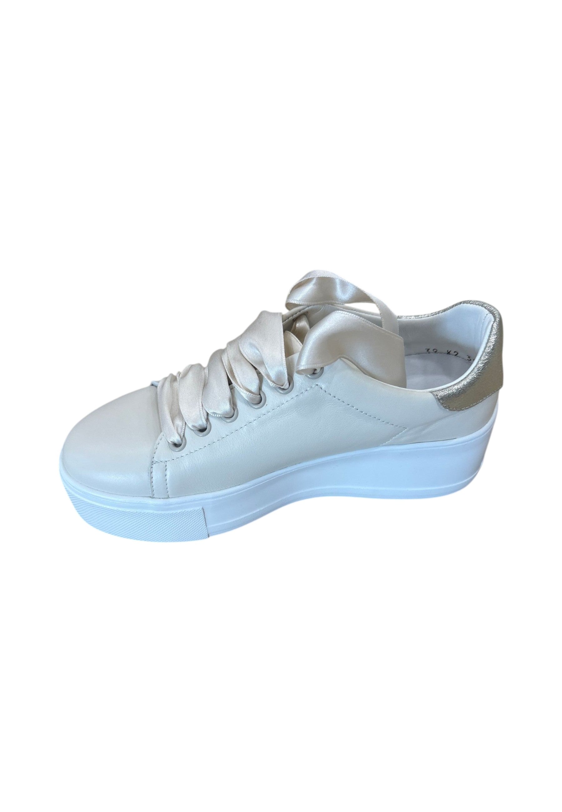 Sneakers Basse Donna Frau Con Suola Rialzata  39K2