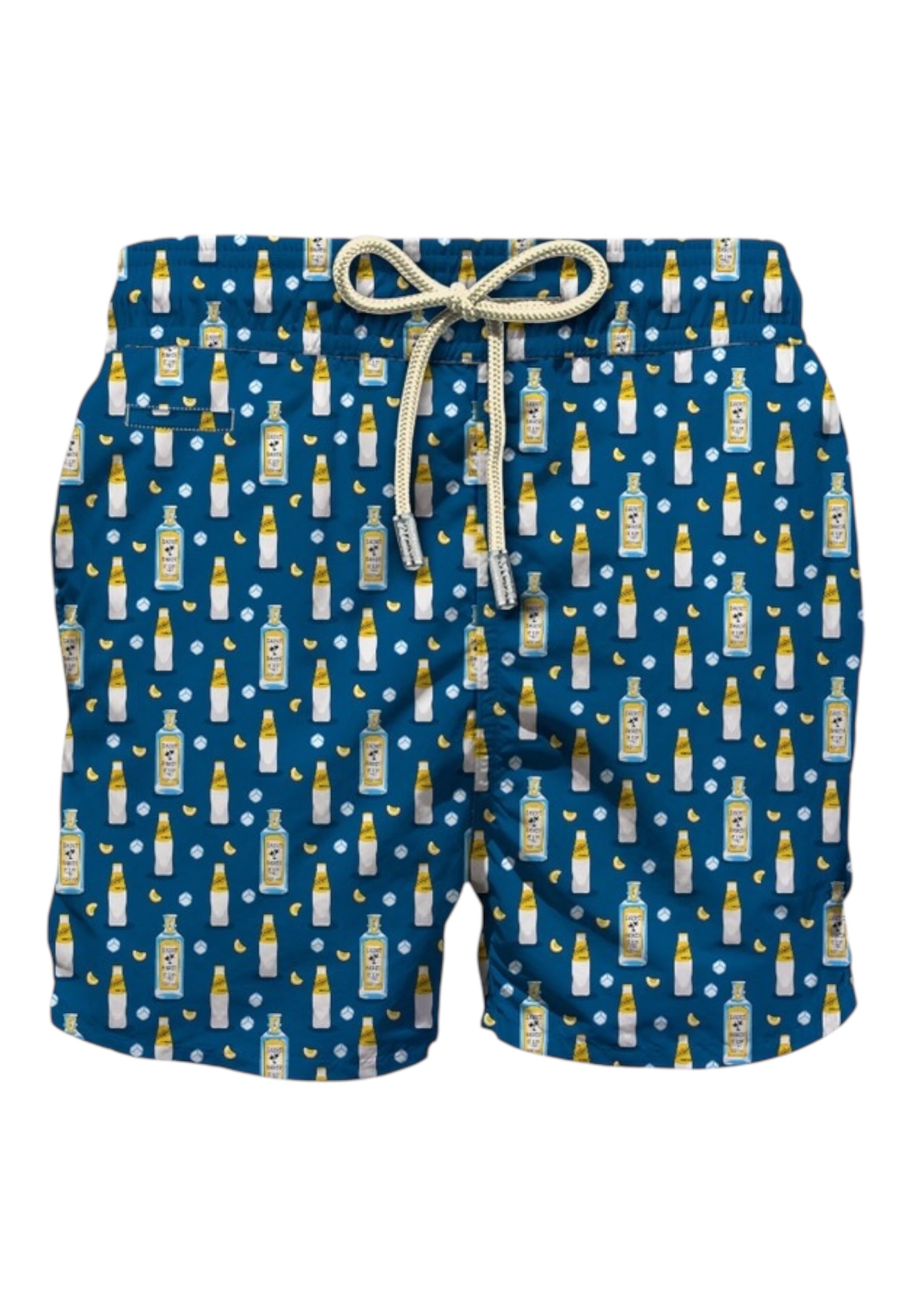 Costume da bagno Short Uomo Mc2 Saint Barth Schweppes Gin Tonic Lighting Micro Fantasy LIG0003